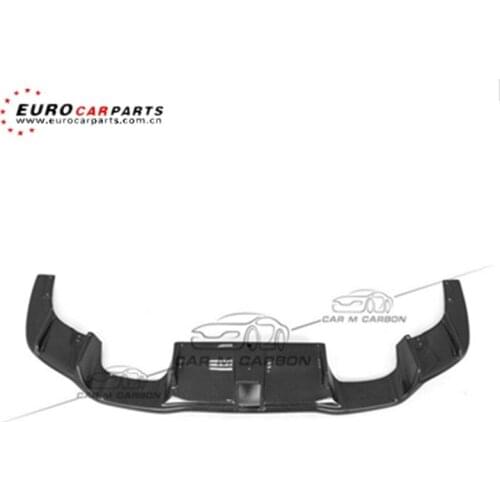 F87 M2 K style carbon fiber rear diffuser with brake light fit for F87 lip after 2015year