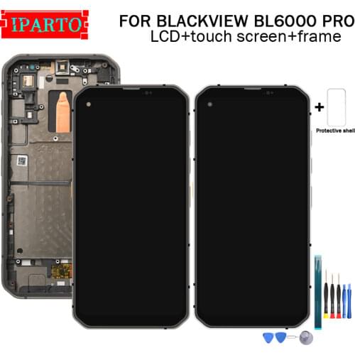 BLACKVIEW BL6000 PRO LCD Display+Touch Screen Digitizer +Frame Assembly 100% Original LCD+Touch Digitizer for BL6000 PRO