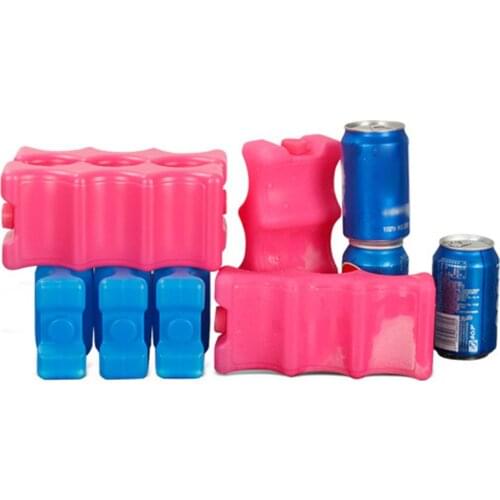 600ml Reusable Ice Brick Ice Block Ice Pack Cooler Milk Storage For Cooler Bag