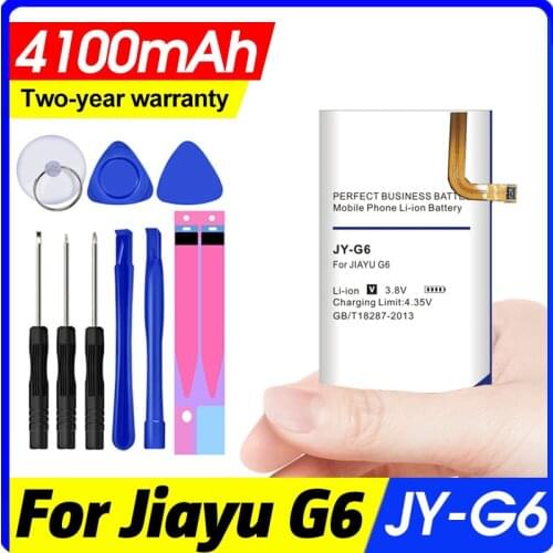 4100mAh JY-G6 Battery for Jiayu G6 Mobile phone battery