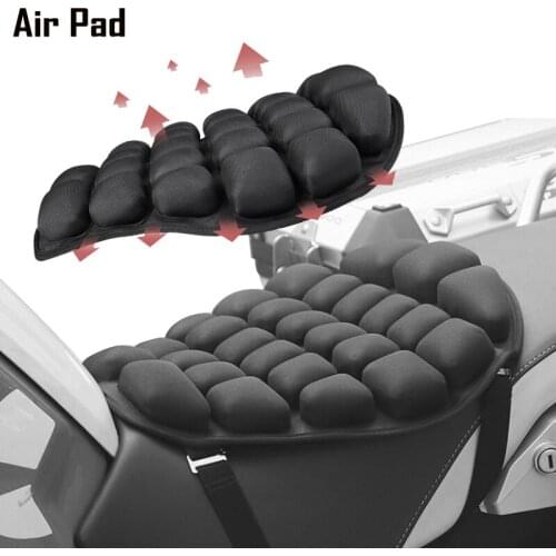JFT Motorcycle Riding Air Pad Cool Seat Cover Universal Moto Air Seat Cushion Decompression Saddles Pressure Relief Seat Cushion