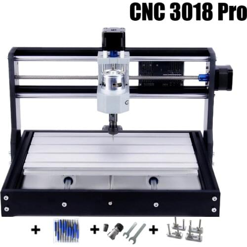 CNC 3018 Pro, diyDIY CNC small multi-function laser engraving dual-purpose three-axis laser engraving machine control GRBL