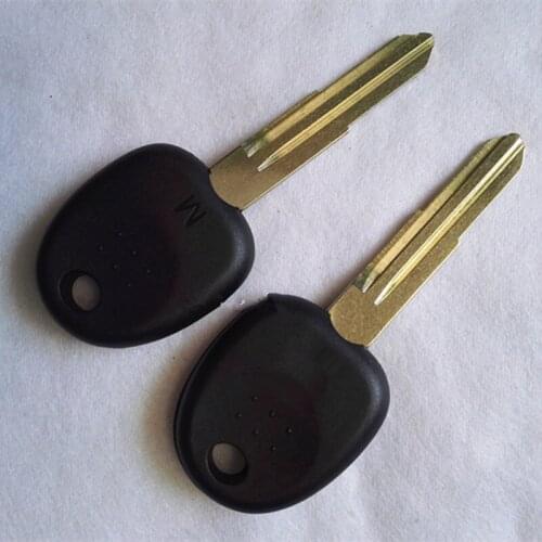 DAKATU Left Blade Transponder Key Shell Case For Hyundai Accent Coupe Tucson Verna Replacement Car Key Case cover