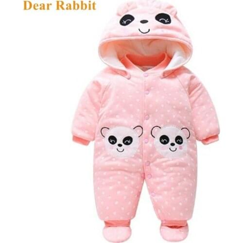 Теплые слипы для малышек DEAR RABBIT China At AliExpress