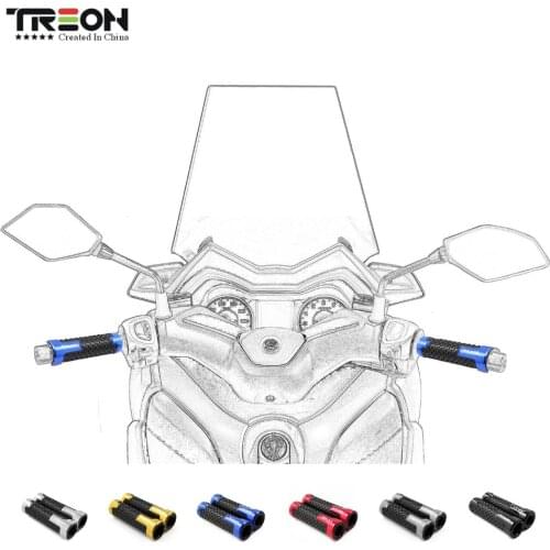 For YAMAHA XMAX125 250 Xmax 300 X-Max 400 CNC Motorcycle Accessories Racing Steer Handlebar Grips 7/8 "22mm with Logo