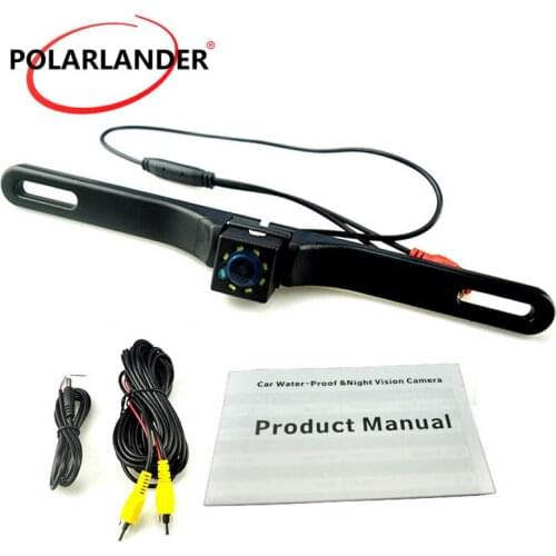 Hot sell CCD Night Vision Car Rear View Camera Waterproof Backup Reverse Camera 12 LED