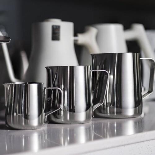 150/600ml Milk Frothing Pitcher Cup Milk Jugs 4 Color Stainless Steeel Barista Coffee Moka Cappuccino Latte Milk Frothing Jug