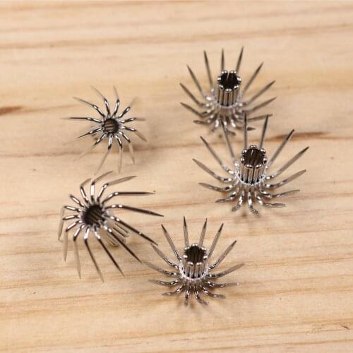 100pcs Size 2 2.5 3 3.5 4 Umbrella Hooks Squid Jig DIY Hooks Shrimp Lure Making Material For Ocean Boat Fishing