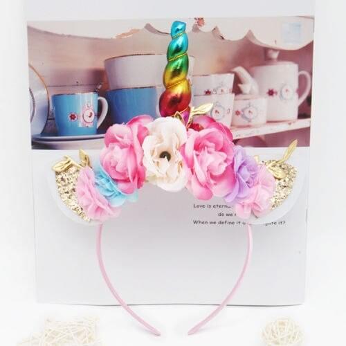 Cute Special Unicorn hair band Bling Headdress Halloween Birthday Party Festival Decorations
