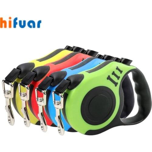 3/5M Duurzaam Leash Automatische Intrekbare Nylon Kat Lead Uitbreiding Puppy Walking Running Lood Roulette Voor Honden