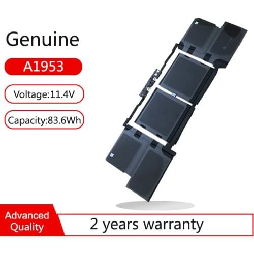 New A1953 A1990 Laptop Battery For Apple MacBook Pro15" Core I7 I9 2.3G 2217-2548 EMC3359 3215 MR952LL/A MR932 MR962 MV902 MV912