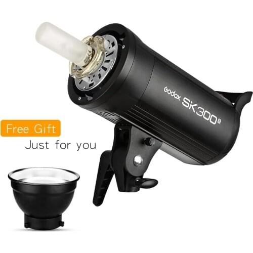 Godox SK300II 300Ws GN65 Professional Studio Strobe with Built-in Godox 2.4G Wireless X System Offers Creative Shooting