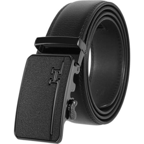 Hot selling Men belt fashion Alloy Automatic buckle belt business affairs casual decoration belt mens belts 3.5cm luxury belt