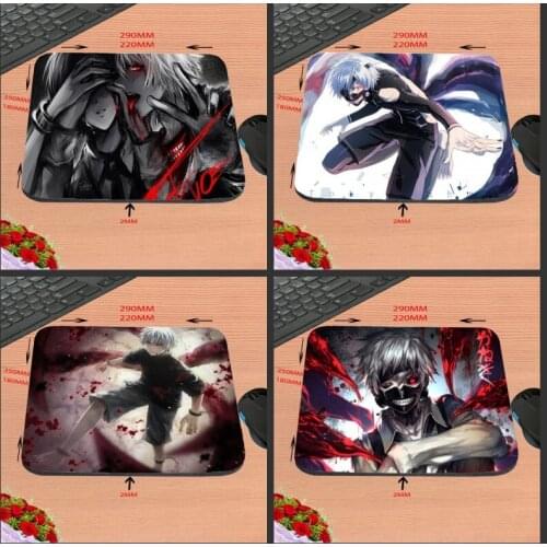 Mairuige Tokyo Ghoul Rubber Print Mouse Mat Laptop Computer Gaming Mice Pads For Optical Laster Mats 18*22/25*20/29*25*2cm