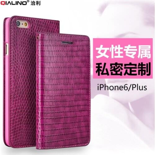 Luxury Ultrathin Flip Genuine Leather Pocket Case for iPhone 6 6S Plus Multi-function Card Slots Cover for iPhone 6 6s Plus