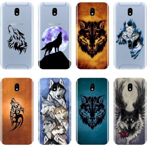 Cool Wolf Animal Men Phone Case Silicone For Samsung Galaxy J2 J5 J7 Prime J3 J5 J7 2015 2016 2017 J4 J6 J8 Plus Soft Back Cover