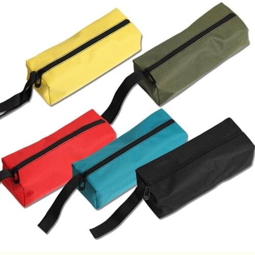 Oxford Cloth Waterproof Storage Bag Multifunctional Mini Repair Kit For Fishing Trip Metal Parts Car Trunk Storage Bag