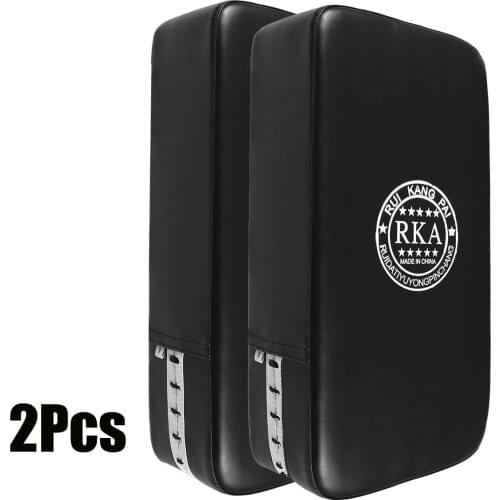 2 PCS Kick Boxing Gloves Pad Punch Target Bag Men MMA PU Karate Muay Thai Free Fight Sanda Training Adults Kids Equipment