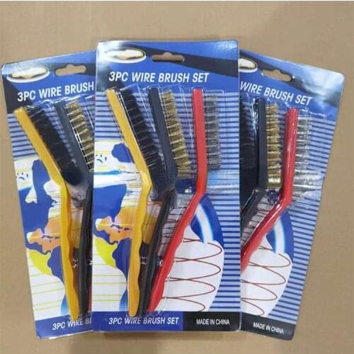 6 Pcs/set 9 Inch Large Gas Stove Cleaning Brush Kitchen Supplies Range Hood Stove Organizer Cleaning Tool Wire Brush