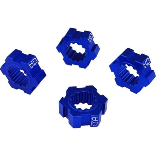 Aluminum 24mm hex hubs, compatible with Traxxas X-maxx vehicles