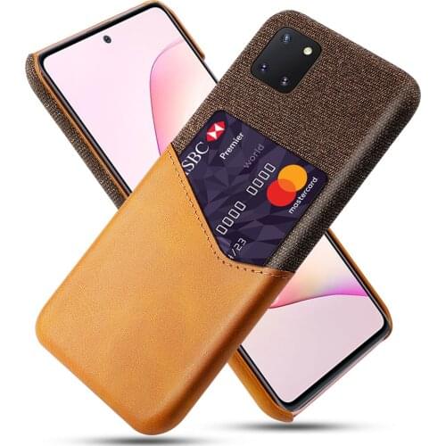 Business Case For Samsung Galaxy A81 M51 A21S S20 FE Plus Card Slot Cover PU Leather Case For Samsung M60S Note 20 Ultra 10 Lite