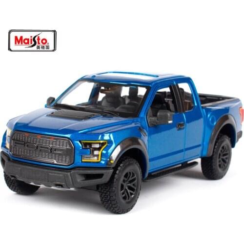 Maisto 1:24 SE TRUCK OFF ROAD 2017 FORD F-150 F150 RAPTOR Pickup Diecast Model Car Toy New In Box 31266