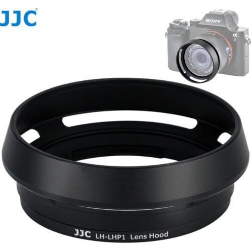 JJC Metal Circle Lens Hood for SONY DSC-RX1 RX1R RX1R II & Sony SEL16F28 SEL20F28 SEL28F20 SEL30M35 SEL35F18 Replaces Sony LHP-1