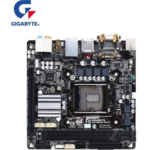 MINI-ITX ITX B85 1150 ITX For Gigabyte GA-B85N-WIFI B85N-WIFI Motherboard LGA 1150 Used Desktop Mainboard USB SATA PCI-E X16 3.0