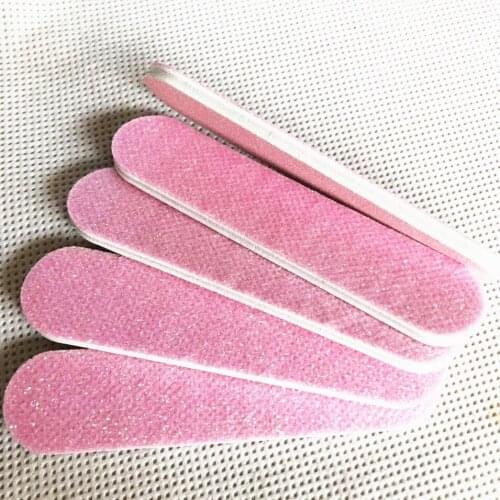 10 pcs/lot mini nail file 280# pink sandpaper nail file baby nail file free shipping
