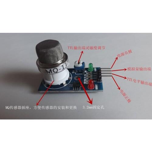 MQ137 Sensor Module Ammonia Sensor Module Original NH3 Detection Module MQ-137