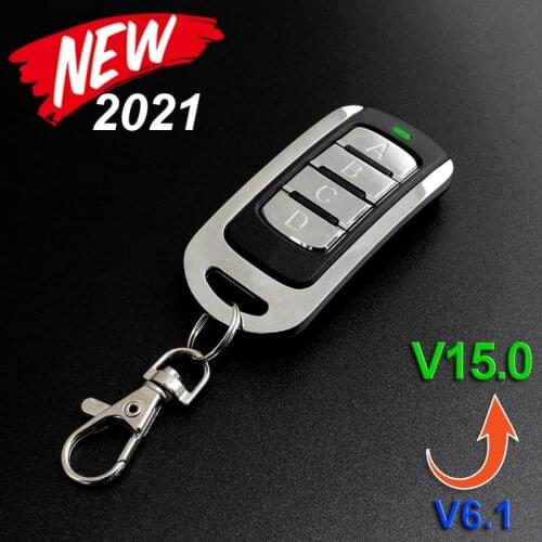 Multi Brand Garage Door Remote Control Command Duplicator Copy Swing Sliding Gate Opener Multi Frequency 315mhz/390/433/868Mhz