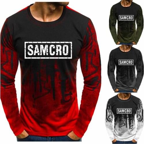 SOA Sons of anarchy the child new Fashion SAMCRO Men Sportswear Male Casual Sweatshirt pullover Men Clothing