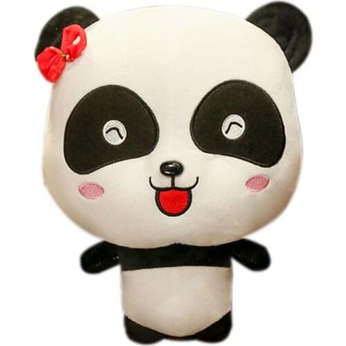 Soft stuffed plush animals toys 35cm BabyBus Cute Couple panda cartoon kids dolls Children Birthday Christmas Gifts