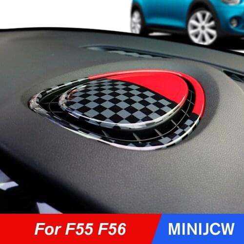 1Set Dashboard Console Outlet Instrument Cover Shell Case Sticker For Mini Cooper One S JCW F55 F56 Hatchback Car Accessories