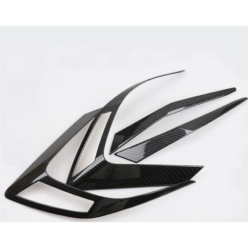 Fit For Honda Civic 10th Carbon fibre rear lights are decorated with a large lampshade after ABS plating Car accessories