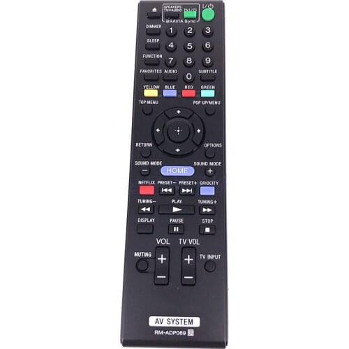 Remote Control RM-ADP069 For SONY AV BDV-T57 BDV-F7 HBD-F7 BDV-E280 BDV-E290 BD-E580 BDV-EF220 BDV-N790W BDV-N590 HBD-T58