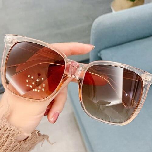 Zilead Fashion Large Square Sunglasses Light Luxury Style Sunglasses Adult Ladies Sunglasses Outdoor UV Protection Sunglasses