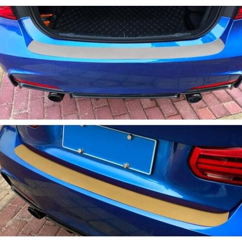 Car Styling Carbon Fiber 3D Stickers For Toyota CHR Audi Q5 Nissan Qashqai J11 Suzuki Swift Fiat 500 For Mazda CX-5 Trunk Strips