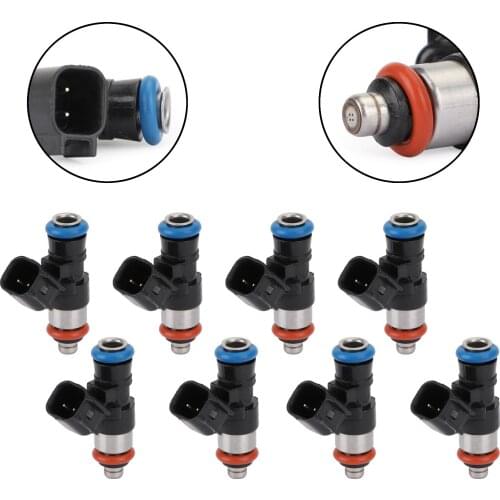 8pcs Fuel Injectors 0280158051 Fit For Chevrolet Corvette 2006-2015 LS3 L99 Camaro