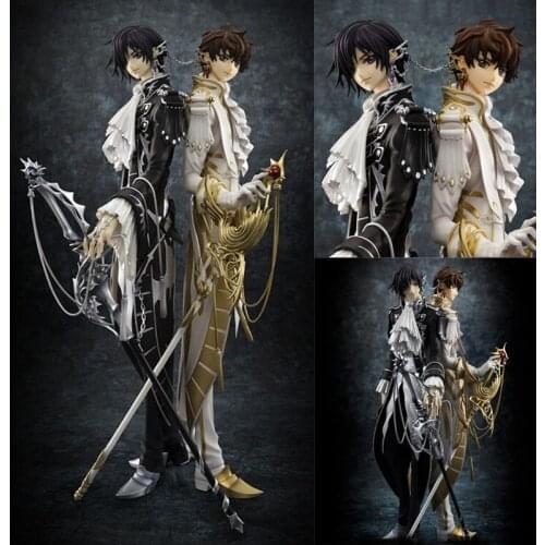 Clamp Works in Code Geass Lelouch & Suzaku Lelouch Lamperouge Suzaku Kururugi PVC Code Geass Figure Action Collectible Model Toy