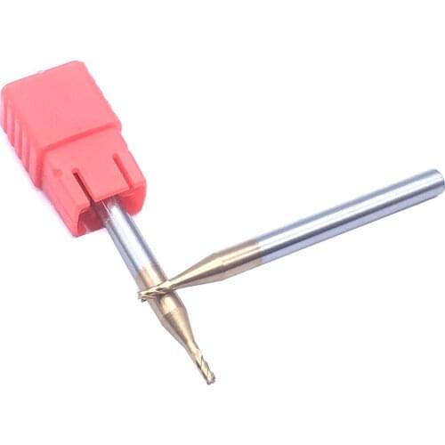 1PCS HRC60 4F 1.5XD4X50L Flat Bottom Four Blade End Mill CNC Lathe Tungsten Steel solide Carbide Endmills