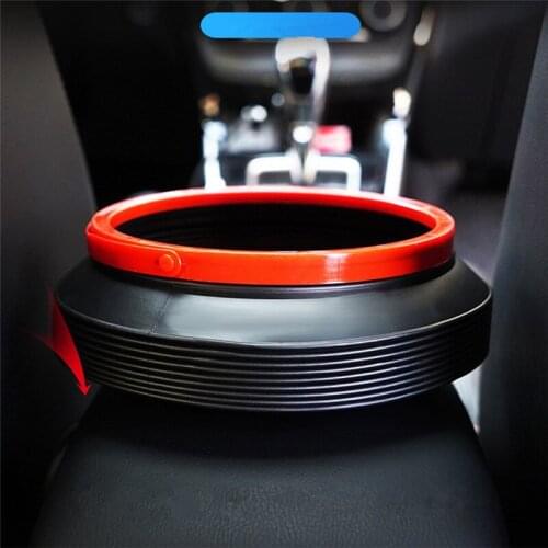 Car Foldable Trash Can Bin Holder Case For Volkswagen Jetta Tiguan POLO Passat CC Golf R20 R36 EOS Scirocco