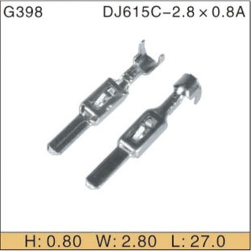 Free shipping 1000pcs Car Electronics & Motorcycle Accessories & Parts G398 male terminal connector