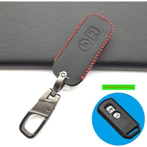 For Honda PCX 150 Hybrid X-ADV SH125 Scoopy SH300 Forza 125 2018 Moto Leather Case Cover Key Motorcycle 2 buttons Key Protector