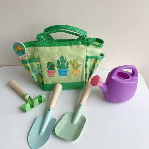 Mupin export childrens sand digging shovel beach toys nine piece set Cassia obtusifolia outdoor Tools Bag Set beach toys