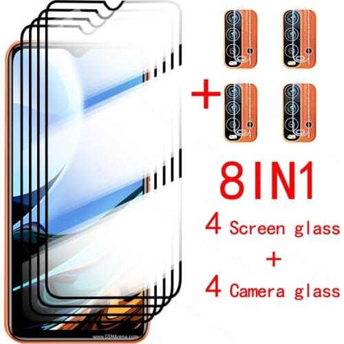 Camera + Tempered Glass For Xiaomi Redmi 9T Screen Protector Glass For Xiaomi Redmi 9T NFC Redme Redmy 9 T J19S 6.53" Lens Glass