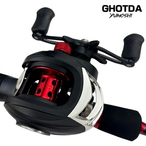 Left/Right Hand Baitcasting Reels 18+1BB 7.2:1 Gear Metal Spool Fishing Reels Fishing Wheel Accessories