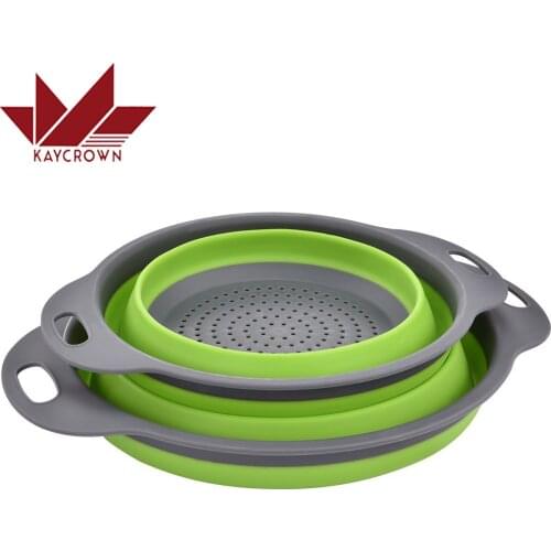 KAYCROWN Collapsible Colanders