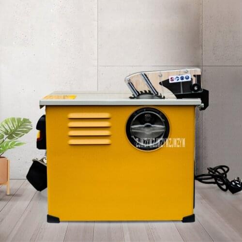 New Dust-Free Table Saw Multifunctional Small Wood Electric Saw Cutting Machine Woodworking Table Saw 220V/50Hz 2300W 4900r/Min