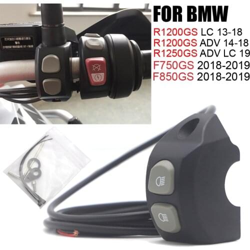 For BMW R1200GS R 1200 GS R1250GS F850GS F750GS ADV Adventure LC Motorcycle Handle Fog Light Switch Control smart relay